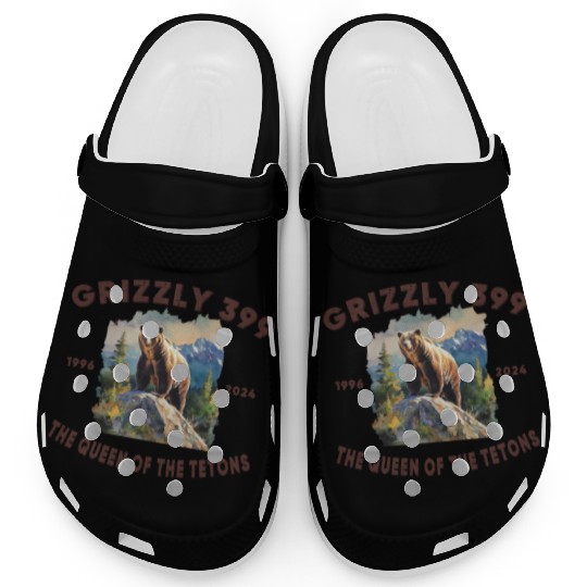 Grizzly 399 1996 - 2024, Queen of the Tetons Clogs