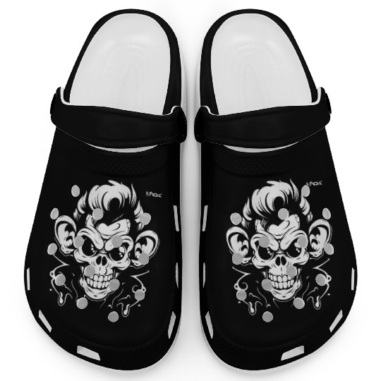 Graffiti Tattoo Monkey Clogs