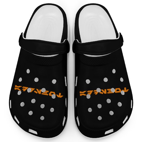 addshot Aurebesh Orange Clogs