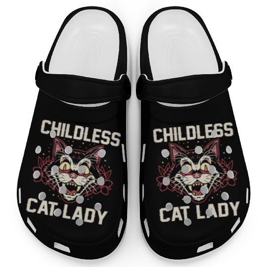 Childless Cat Lady Clogs