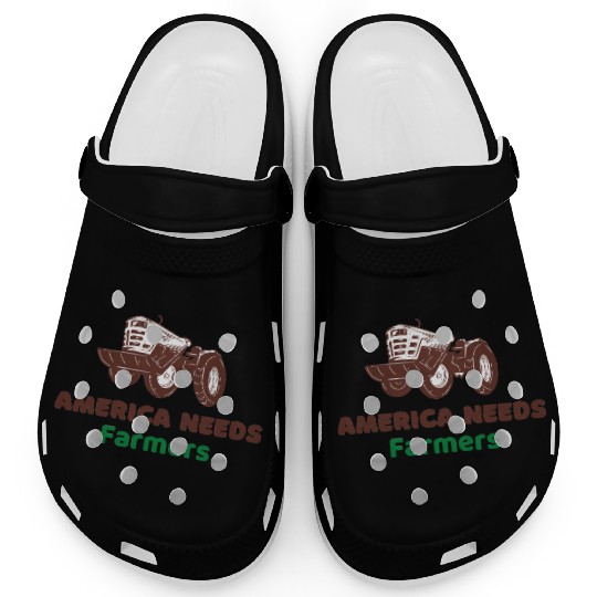 America Needs Farmers Clogs