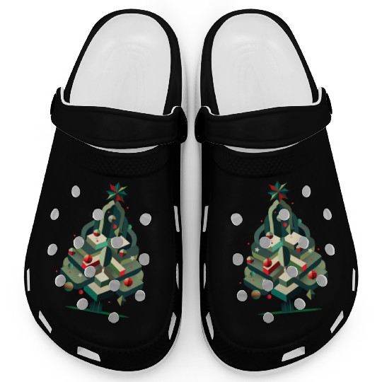 Modern Christmas tree - elegance for the holidays Clogs