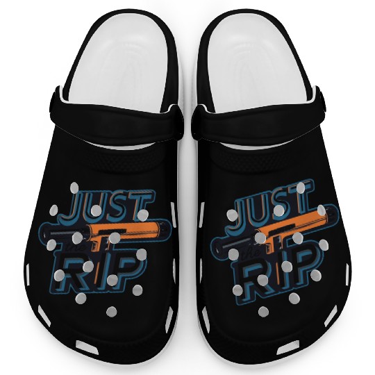 Just the Rip – Vintage welder sticker Clogs