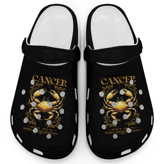 Cancer Zodiac Sign Clogs