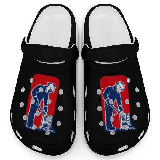major league welder sticker Funny Welder League Clogs