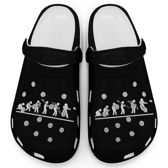 Rugby Player Evolution Funny Rugby Clogs