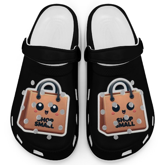 Shop Small Business Bag - Cartoon Clogs
