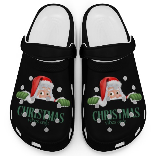 Christmas Vibes Only Clogs
