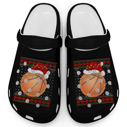 Basketball Player Christmas Clogs