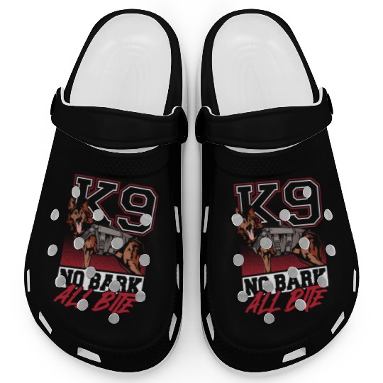 K9 Police Law Enforcement Canine K9 No Bark All Clogs