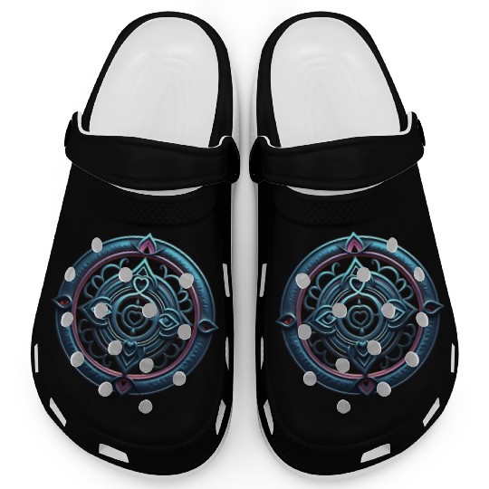 Sacred Heart Mandala Clogs