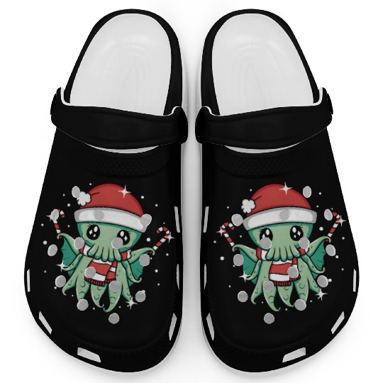 Christmas Cthulhu Clogs