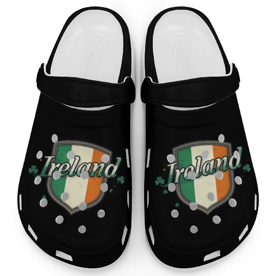 Ireland Flag Clogs