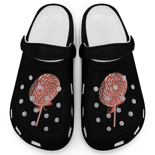 Delicious Sweets Cool Lollipop Clogs