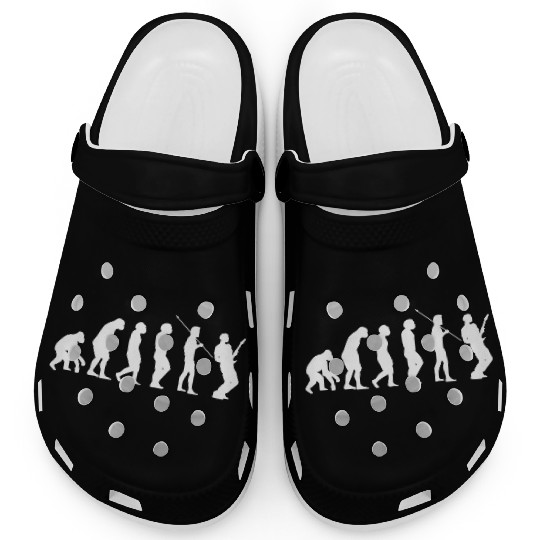 Guitar evolution guitar player musician Clogs