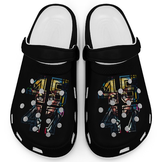 Trump 45 47 | Pop Art | American President Clogs