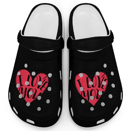 I Love You Clogs