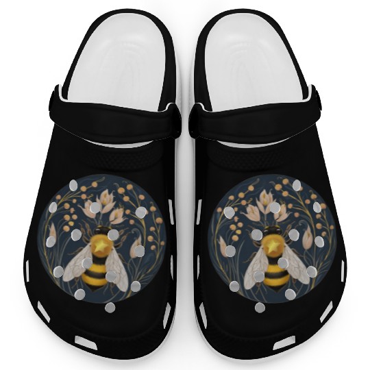 Golden Harvest Honey Bee Clogs