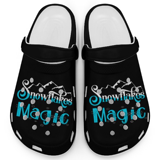 Snowflakes Magic Clogs