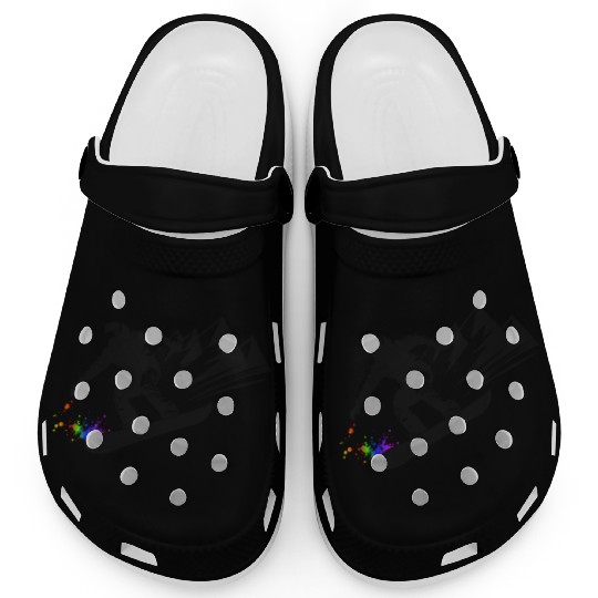 Snowboard Snowboarder Snowboarding Winter Sports Clogs