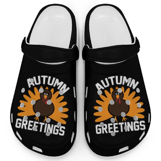 Grateful Hearts, Autumn Blessings Clogs