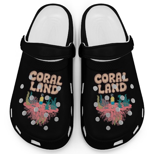 Rainbow Coral Land Clogs