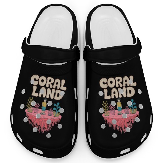 Rainbow Coral Land Clogs