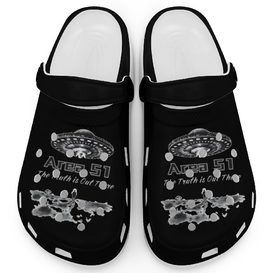The Truth is Out There: Area 51 - Alien Invasion Clogs