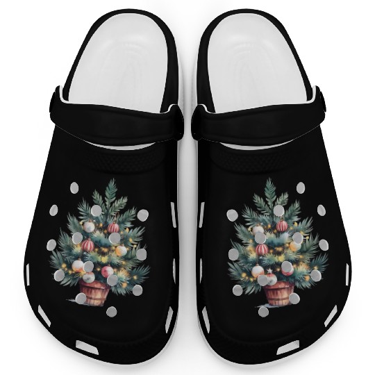 Tree Christmas, Merry Christmas Clogs