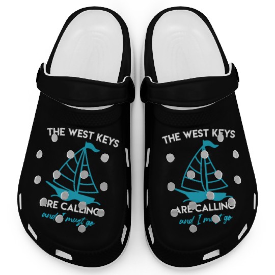 Key-West THE WEST KEYS ARE CALLING AND I MUST GO Clogs