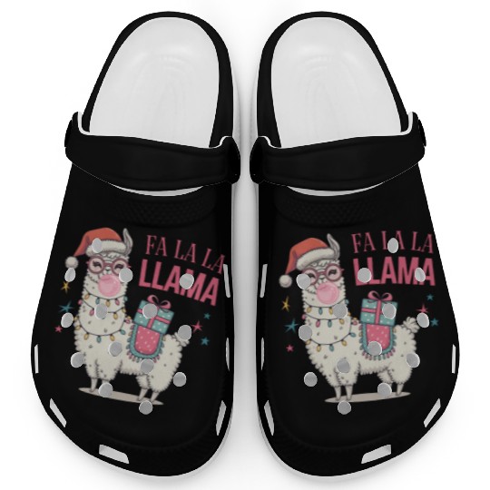 Christmas Llamas, Fa La La Llama Clogs
