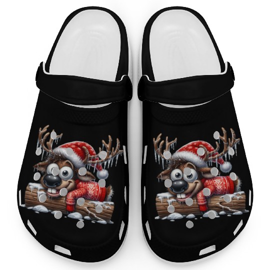 Christmas Merry Christmas For Gift Reindeer Clogs
