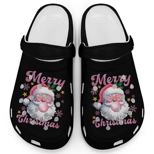 Merry Christmas, Christmas Vingtage, Preppy Santa Clogs