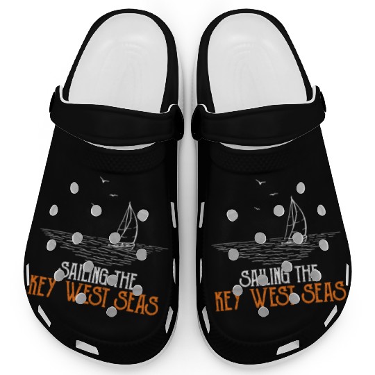 Florida SAILING THE KEY-WEST SEAS Florida Keys Clogs