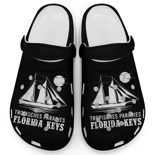 Florida TROPICAL PARADISE KEY-WEST COAST Clogs