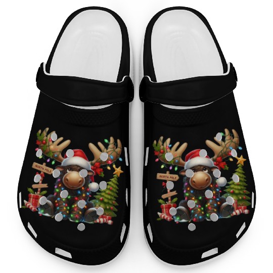 North Pole Readers Clogs