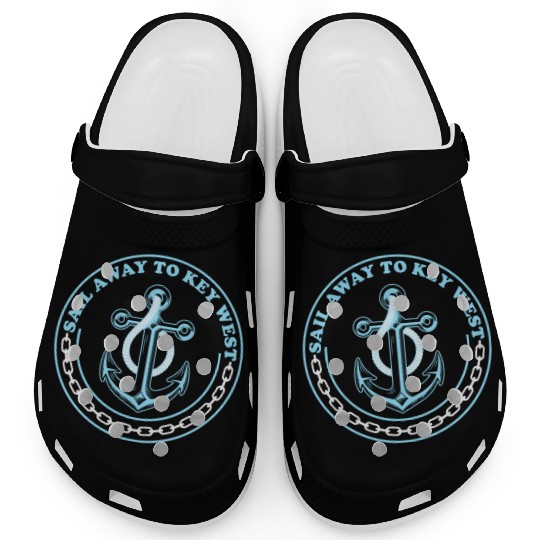 SAIL AWAY TO KEY-WEST Florida Keys Sunshine-State Clogs
