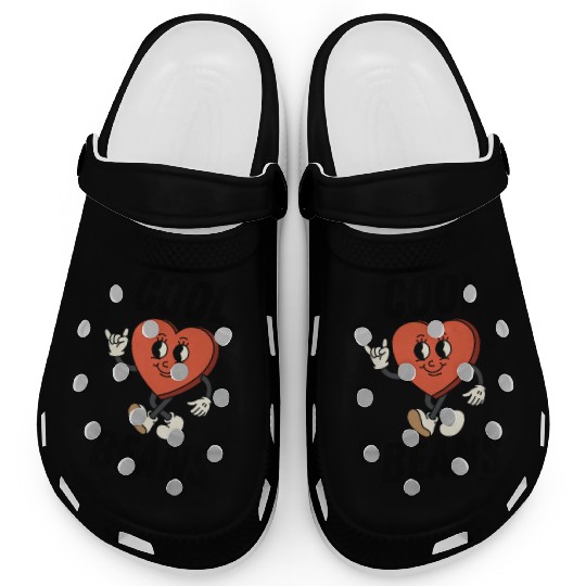 Womens Funny Clogs Cool Beans Holiday Sunday