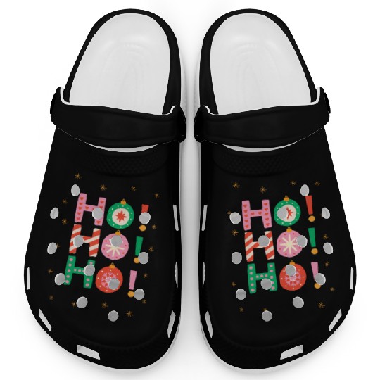 Ho ho ho Christmas Clogs
