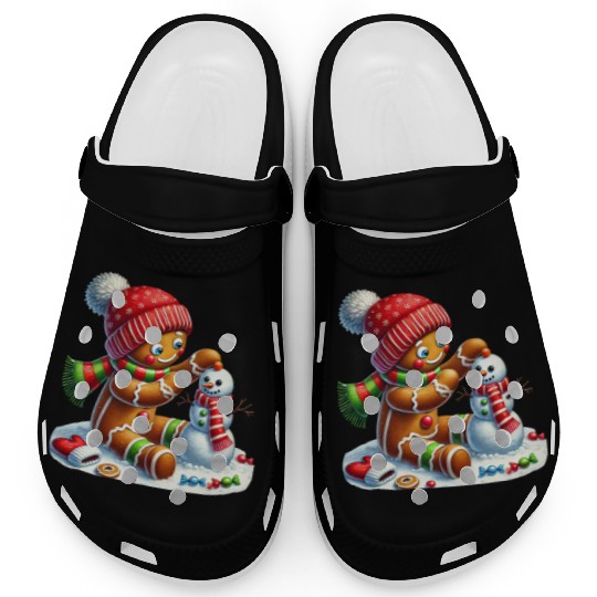 Gingerbread Christmas, Merry Christmas Clogs