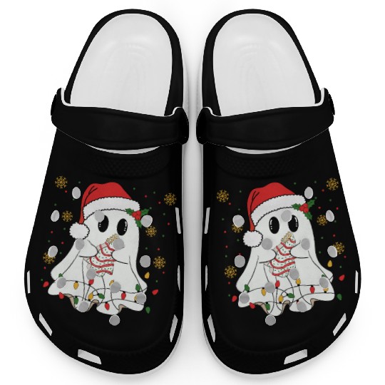 Ghost Christmas Clogs