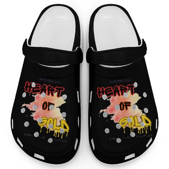 Heart of Gold Clogs