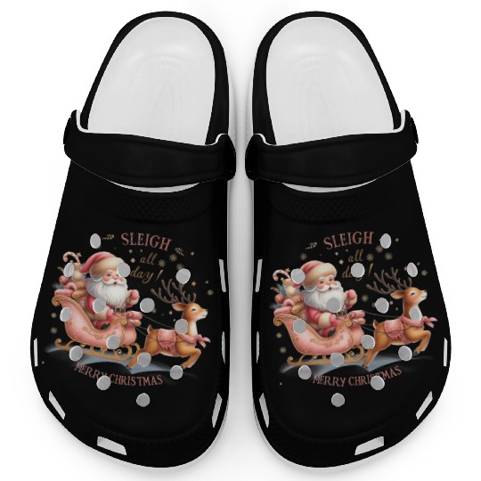 Sleigh All Day, Merry Christmas Clogs