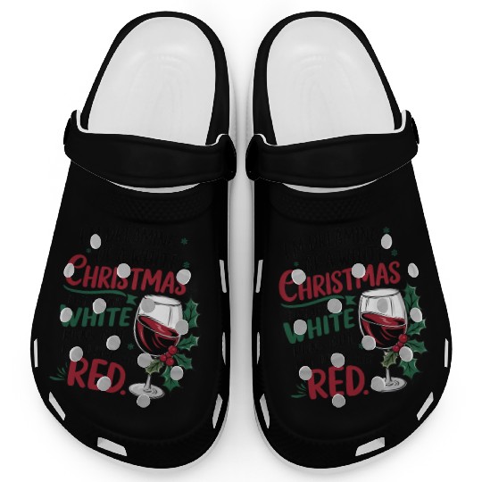 Im dreaming of a white Christmas Clogs