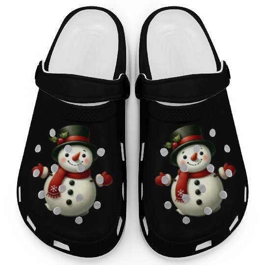 Snow Christmas, Cute Christmas, Christmas Clogs