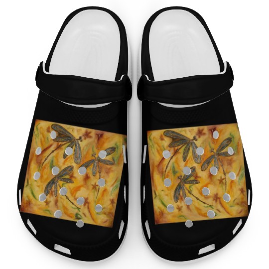 Dragonfly Autumn Flit Clogs