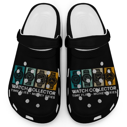 Watch Collector Watchmaker Time Old School Clogs