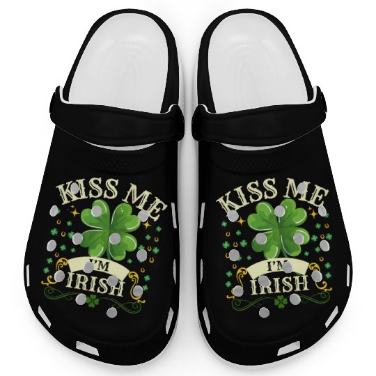 Kiss Me Im Irish Clogs
