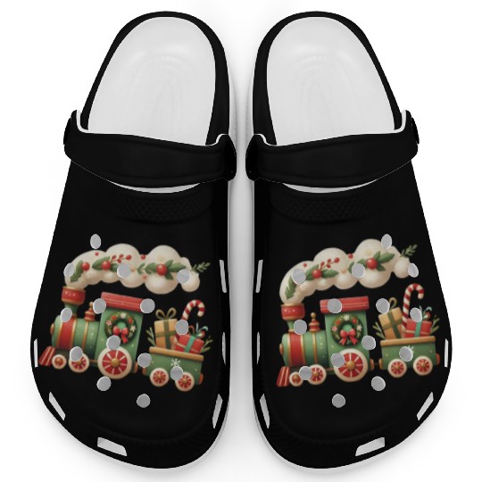 Merry Christmas, Christmas Vintage Clogs