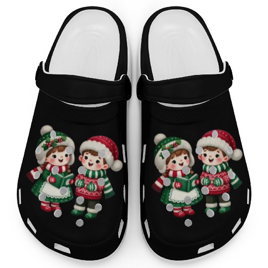Merry Christmas, Christmas Vintage Clogs